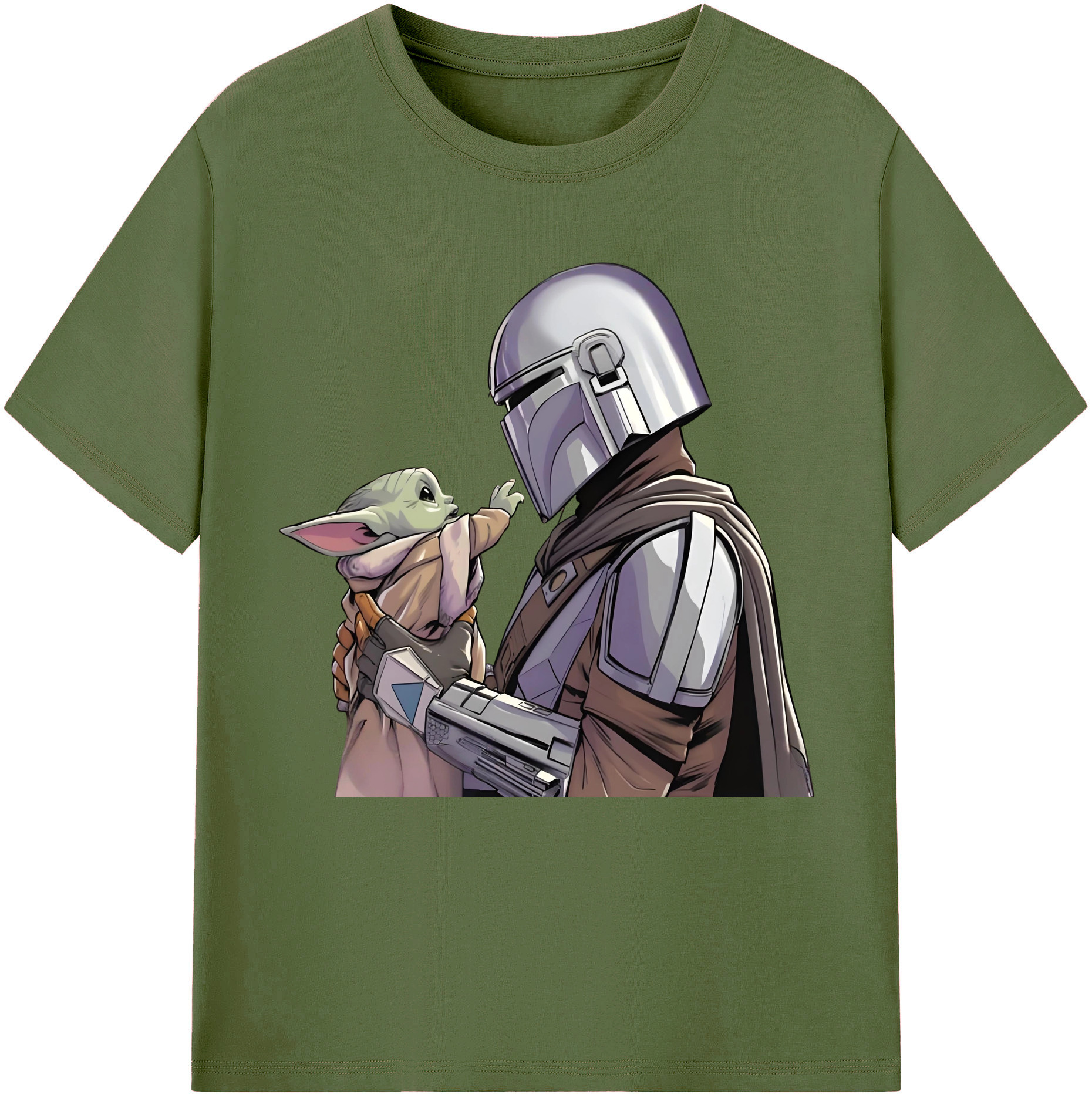 （画像用） スター・ウォーズ Star Wars 綿100％半袖Tシャツ（フロントプリント）